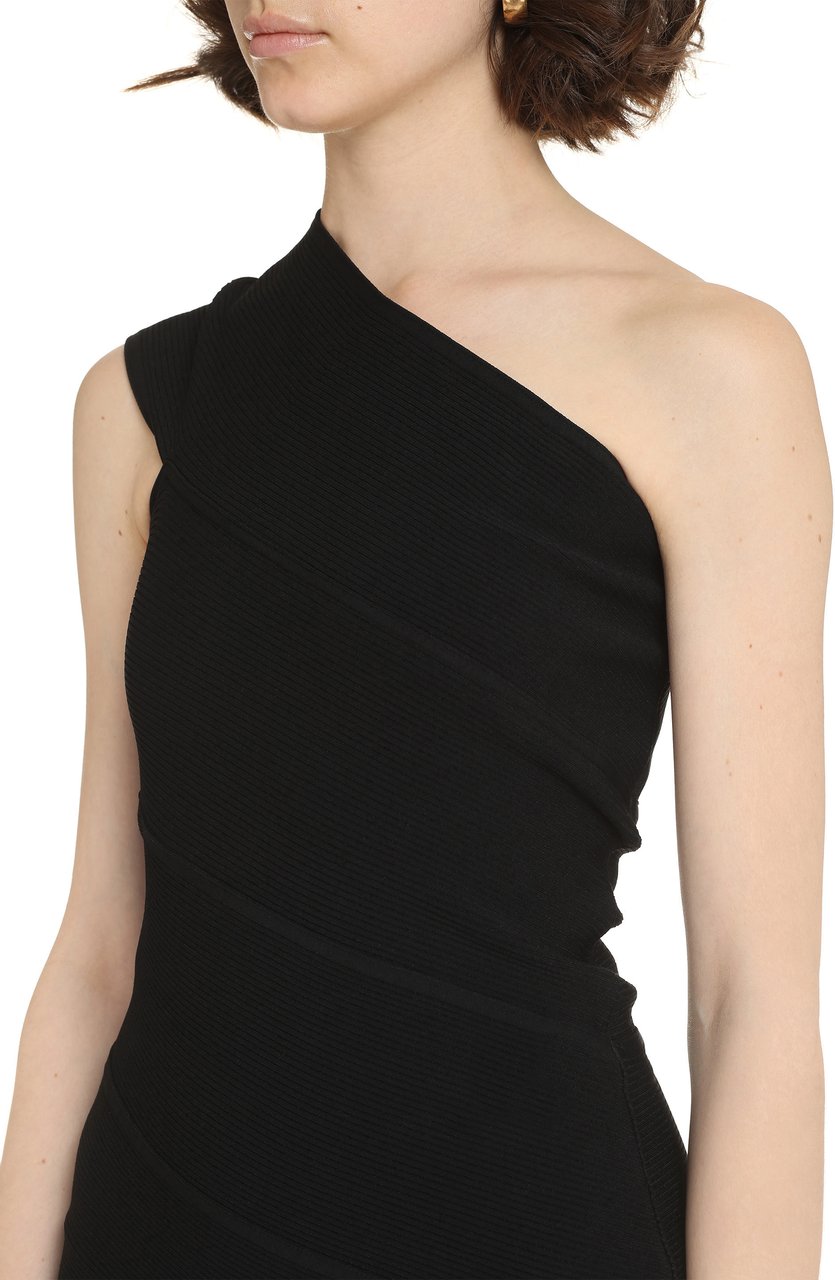 Bottega Veneta Knitted dress Zwart