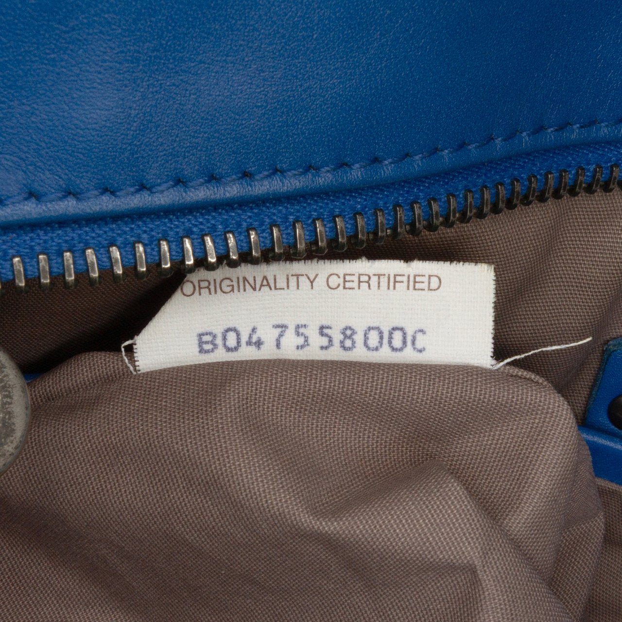 Bottega Veneta Nappa Intrecciato Crossbody Blauw