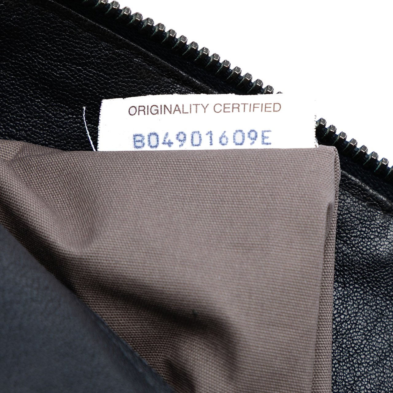 Bottega Veneta Tricolor Nappa Intrecciato Clutch Zwart