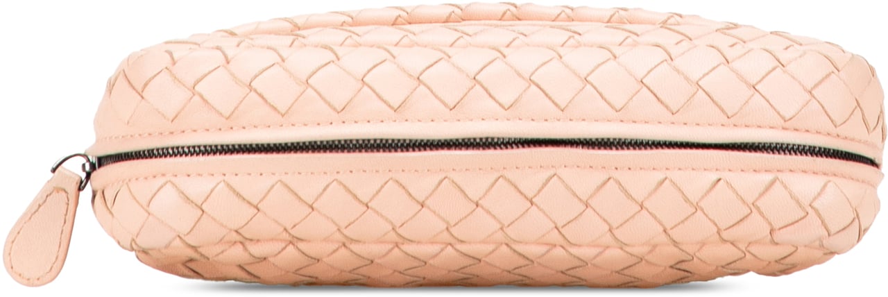 Bottega Veneta Mini Nappa Intrecciato Expandable Chain Crossbody Bruin