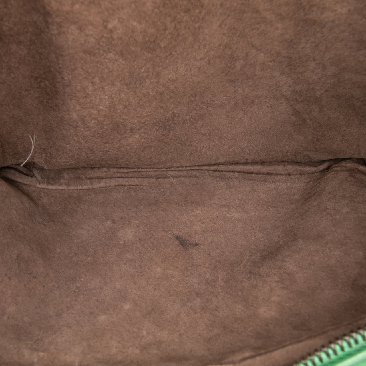 Bottega Veneta Mini Nappa Intrecciato Expandable Chain Crossbody Groen