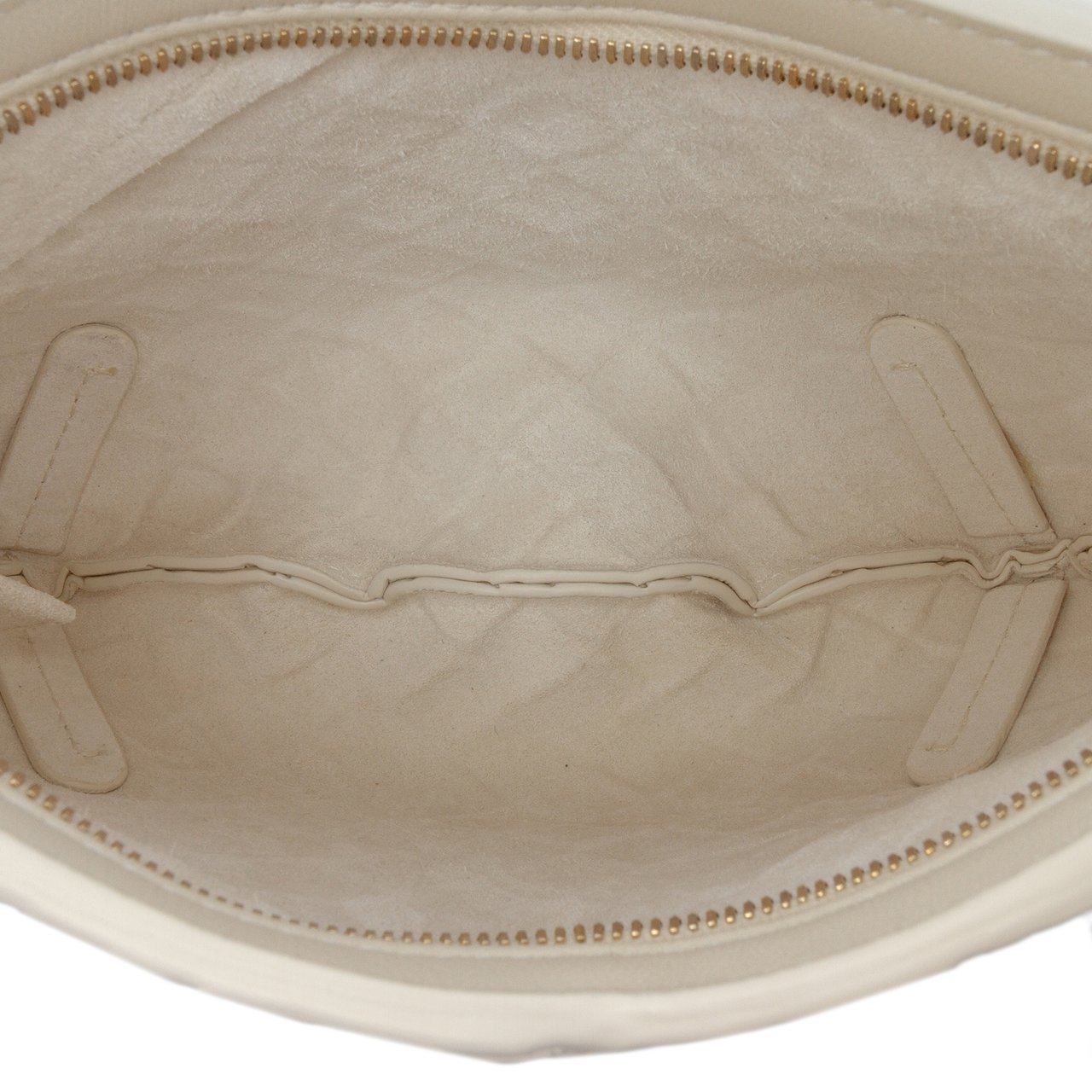 Bottega Veneta Baby Lambskin Intrecciato Solstice Shoulder Bag Wit