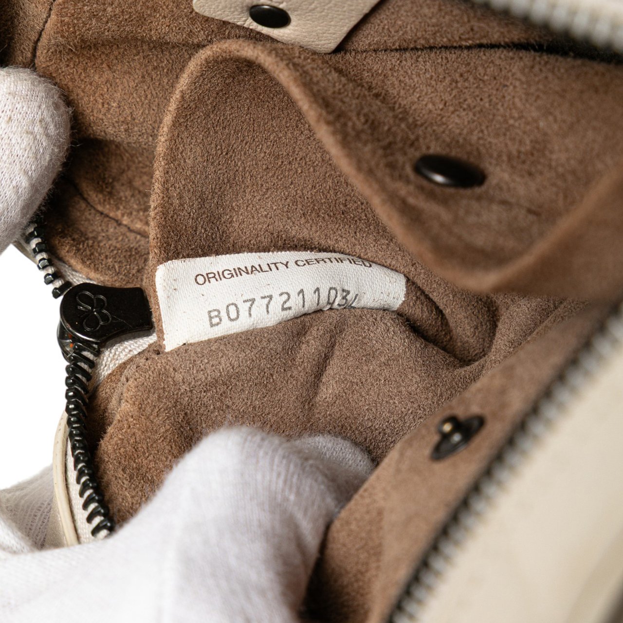 Bottega Veneta Nappa Intrecciato Belt Bag Wit