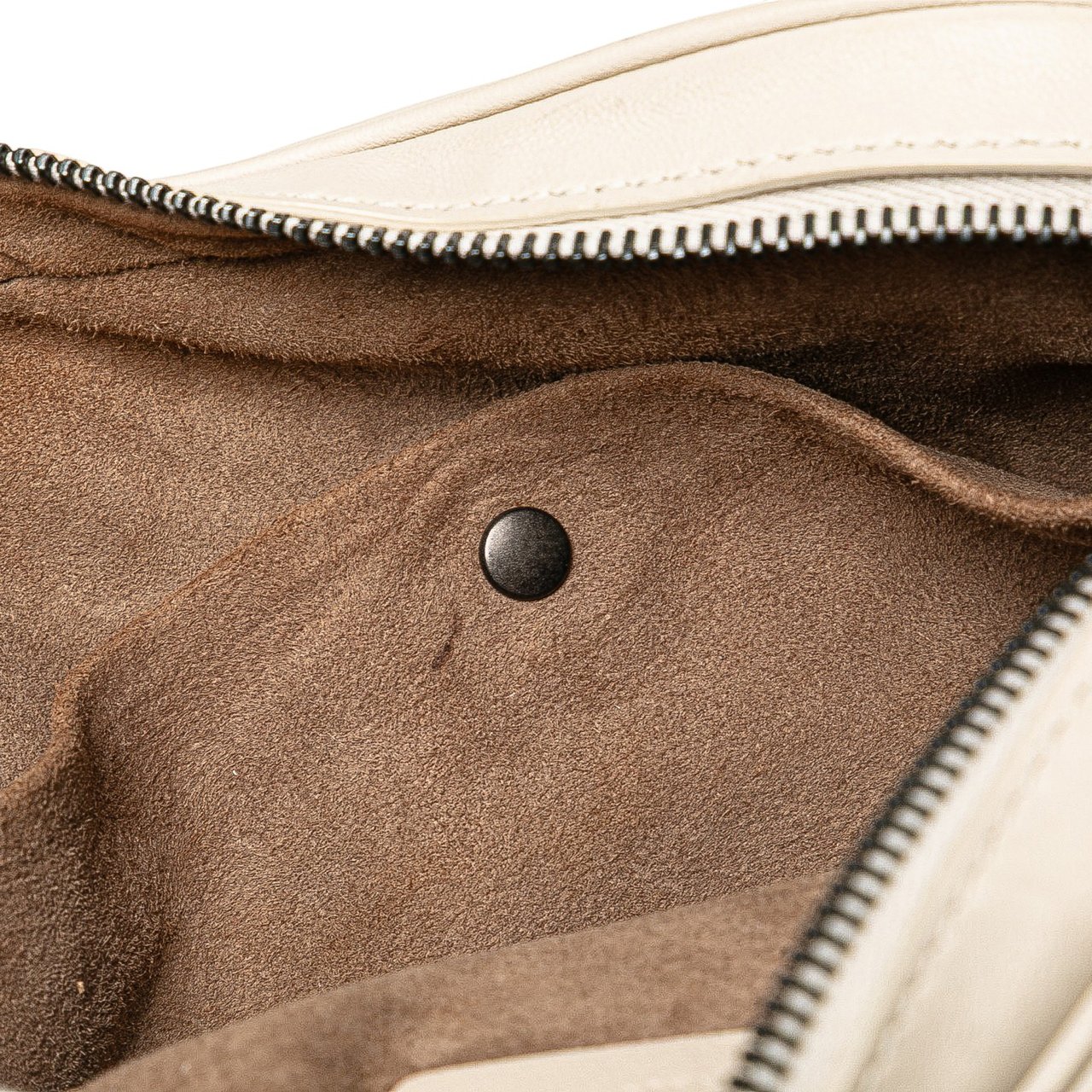 Bottega Veneta Nappa Intrecciato Belt Bag Wit