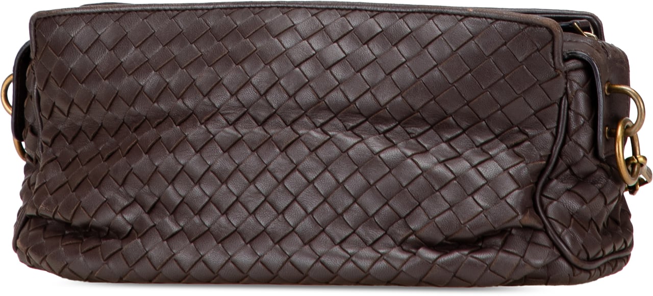Bottega Veneta Nappa Intrecciato Crossbody Bruin