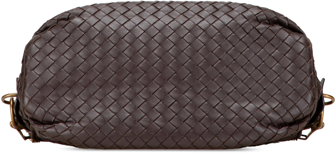 Bottega Veneta Nappa Intrecciato Crossbody Bruin