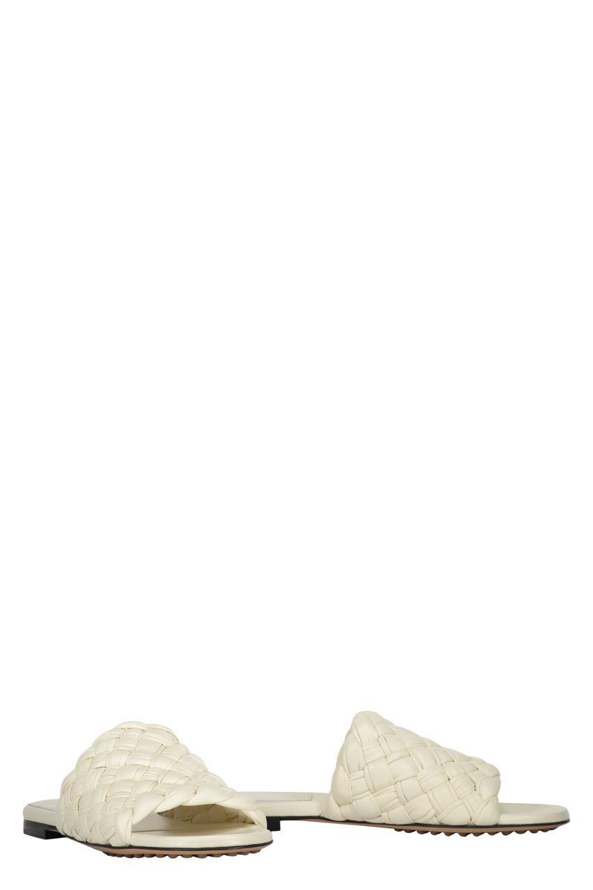 Bottega Veneta Leather mules Wit