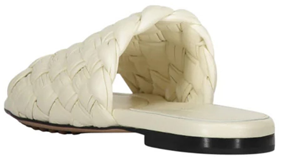 Bottega Veneta Leather mules Wit
