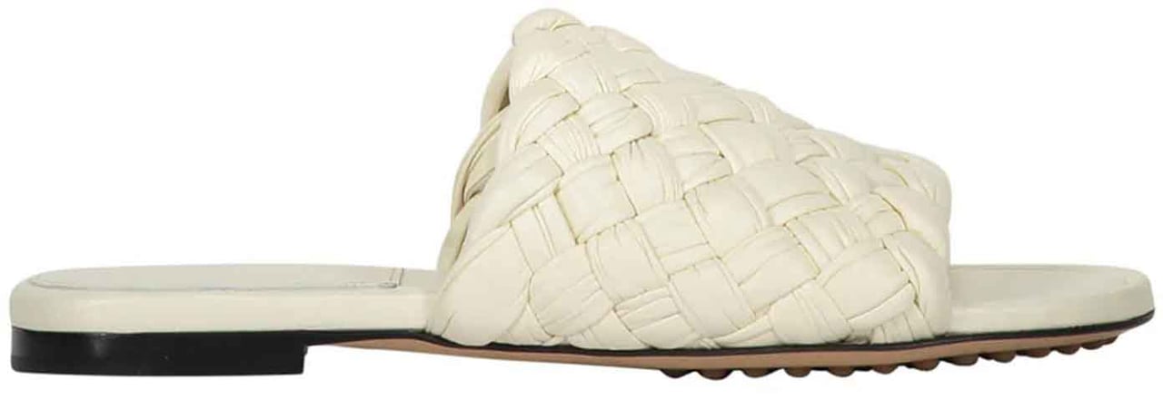 Bottega Veneta Bottega Veneta Leather mules Wit
