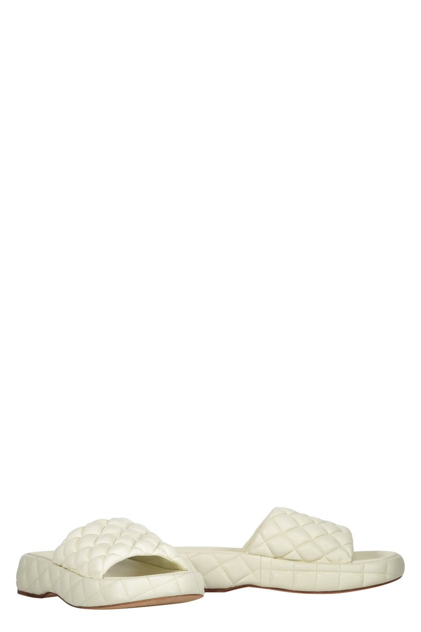 Bottega Veneta Leather mules Wit
