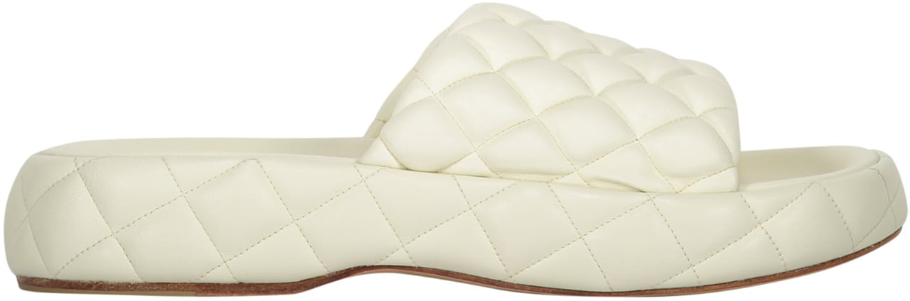 Bottega Veneta Leather mules Wit