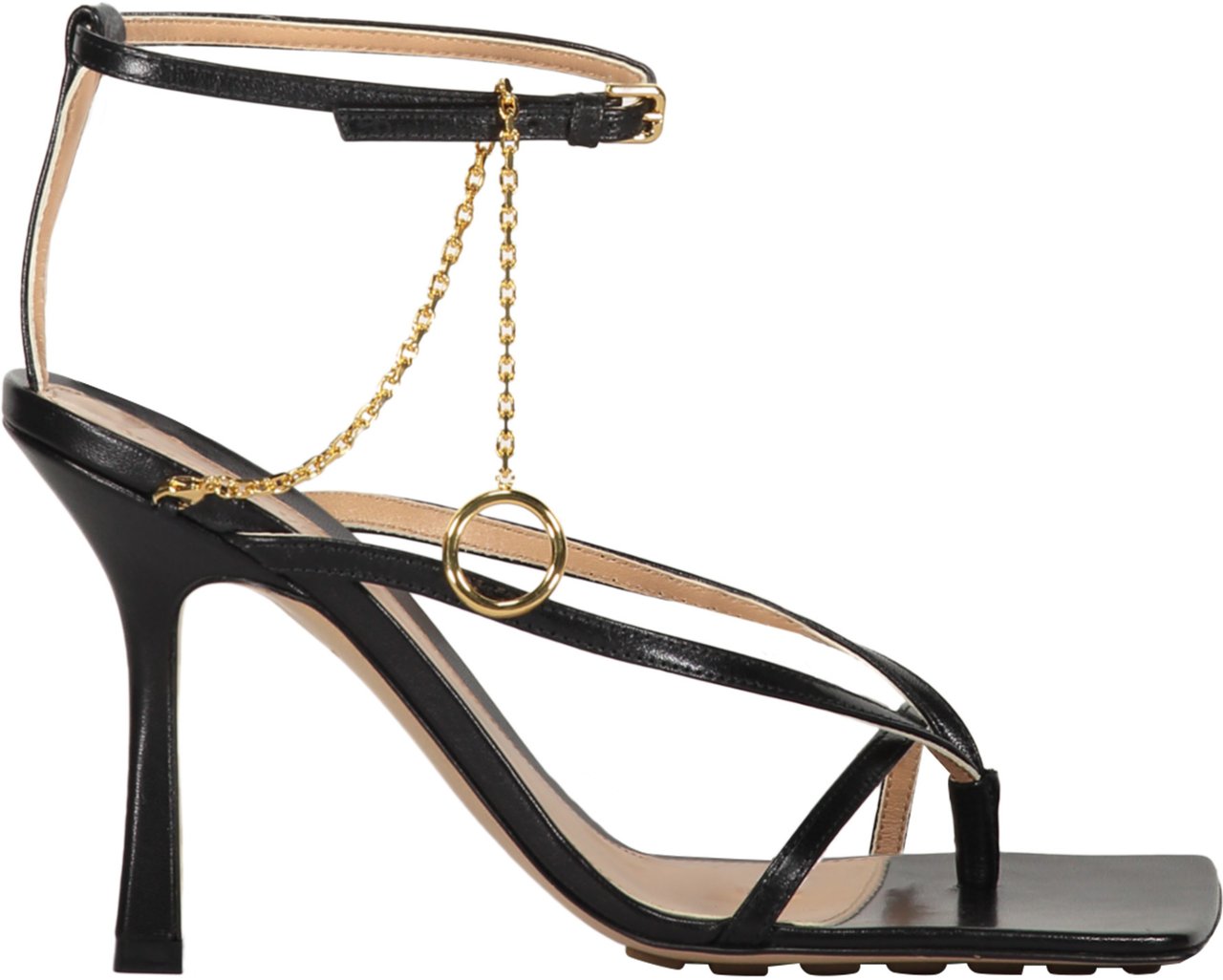 Bottega Veneta Leather sandals Zwart