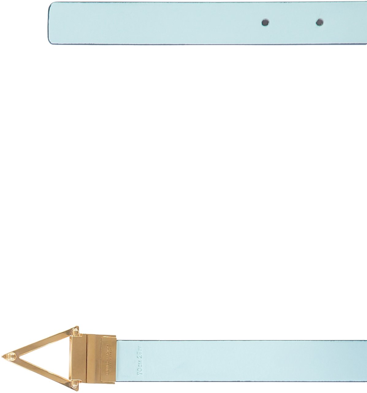 Bottega Veneta Leather belt Blauw