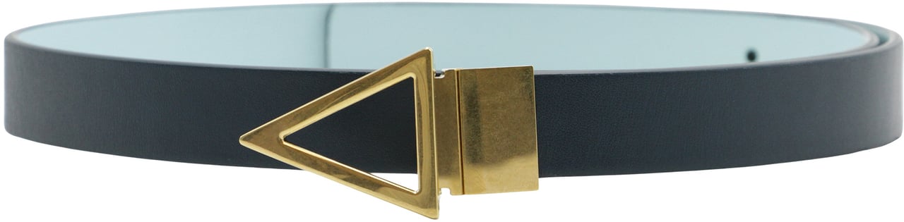 Bottega Veneta Leather belt Blauw