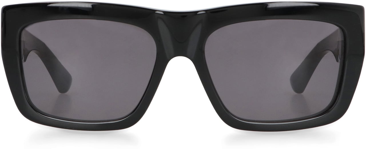 Bottega Veneta Squared sunglasses Zwart