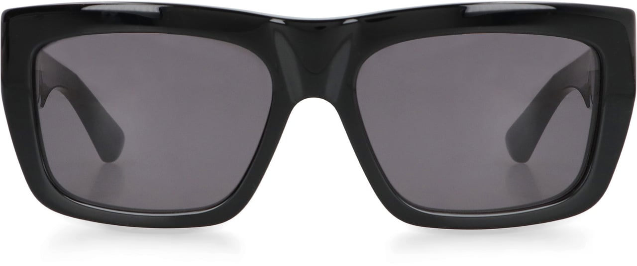 Bottega Veneta Squared sunglasses Zwart