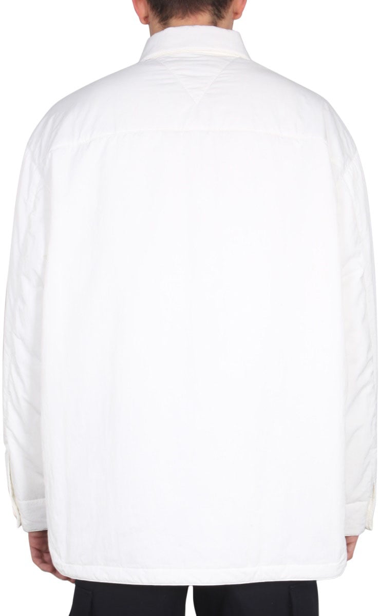 Bottega Veneta Technical Nylon Jacket with Button Closure Wit