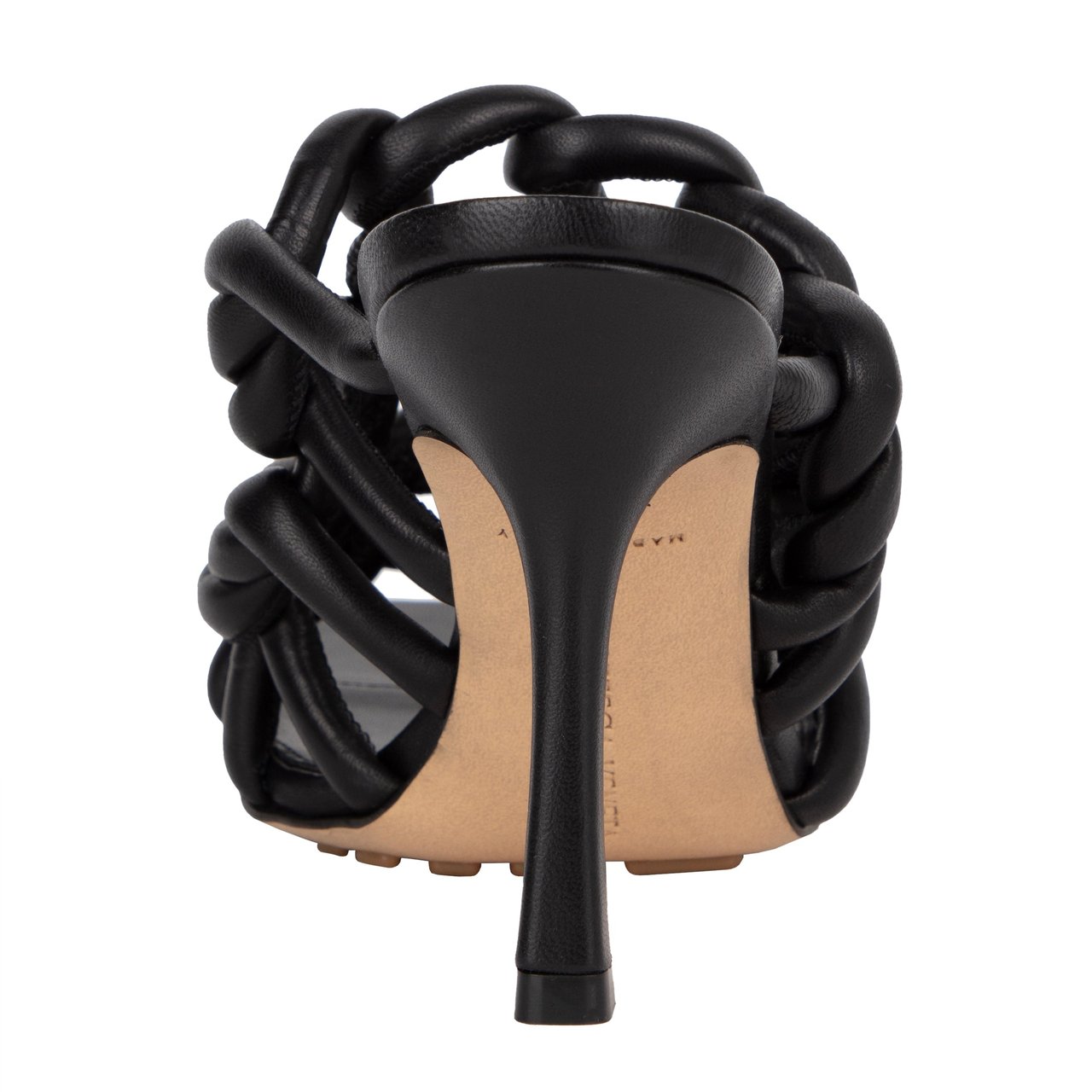 Bottega Veneta Stretch Mule Black Zwart