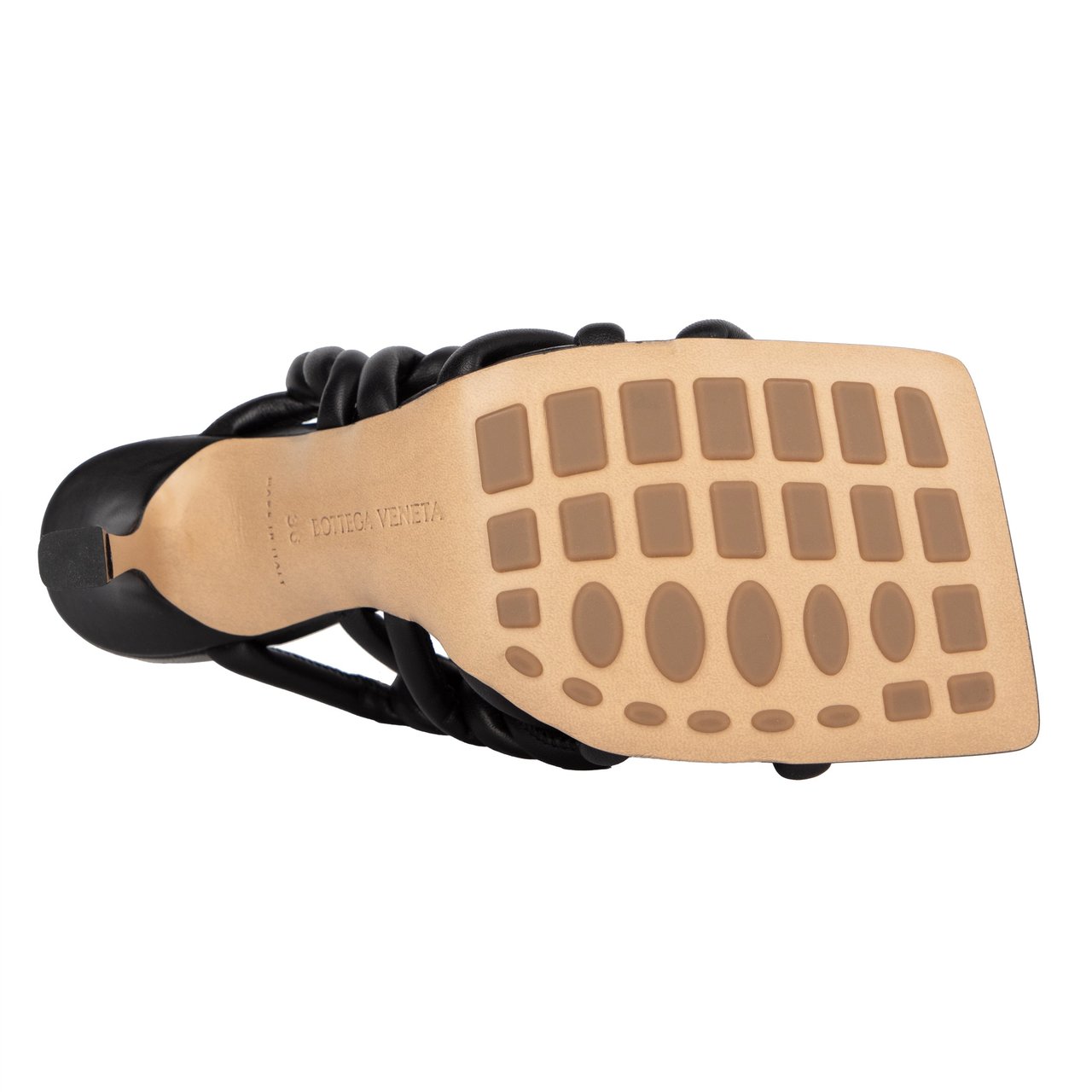 Bottega Veneta Stretch Mule Black Zwart