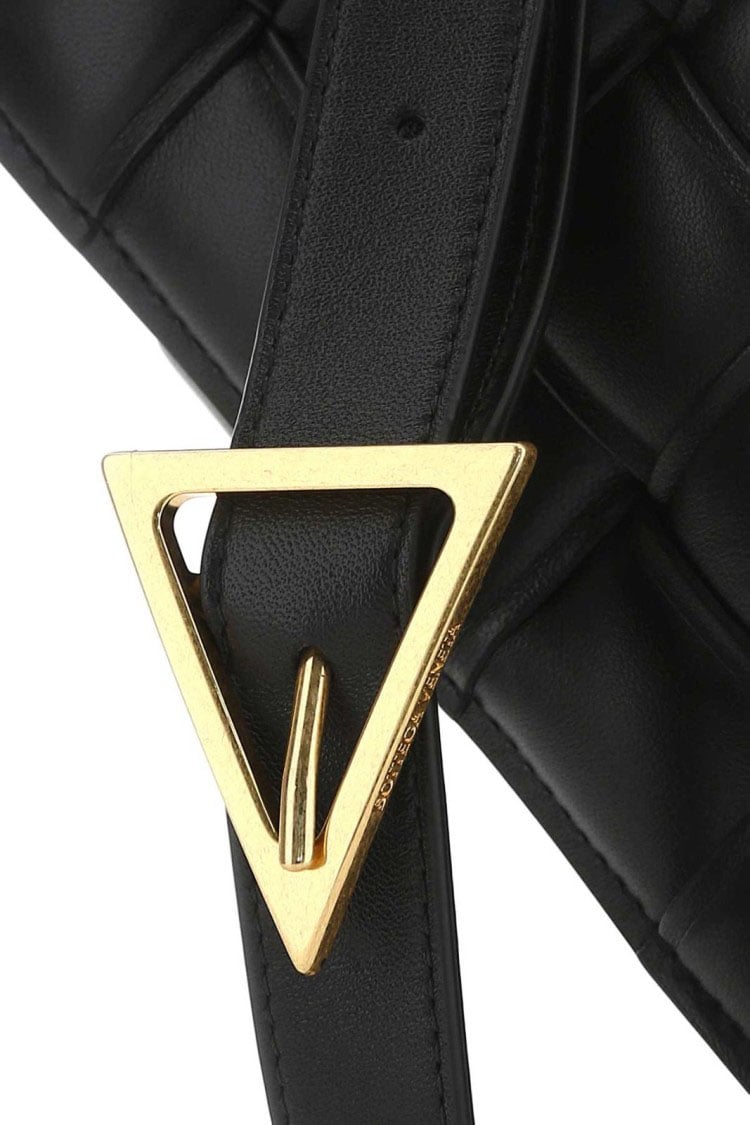 Bottega Veneta Small Padded Cassette Bag Zwart
