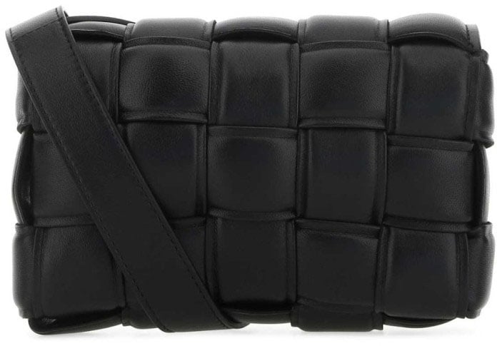 Bottega Veneta Small Padded Cassette Bag Zwart