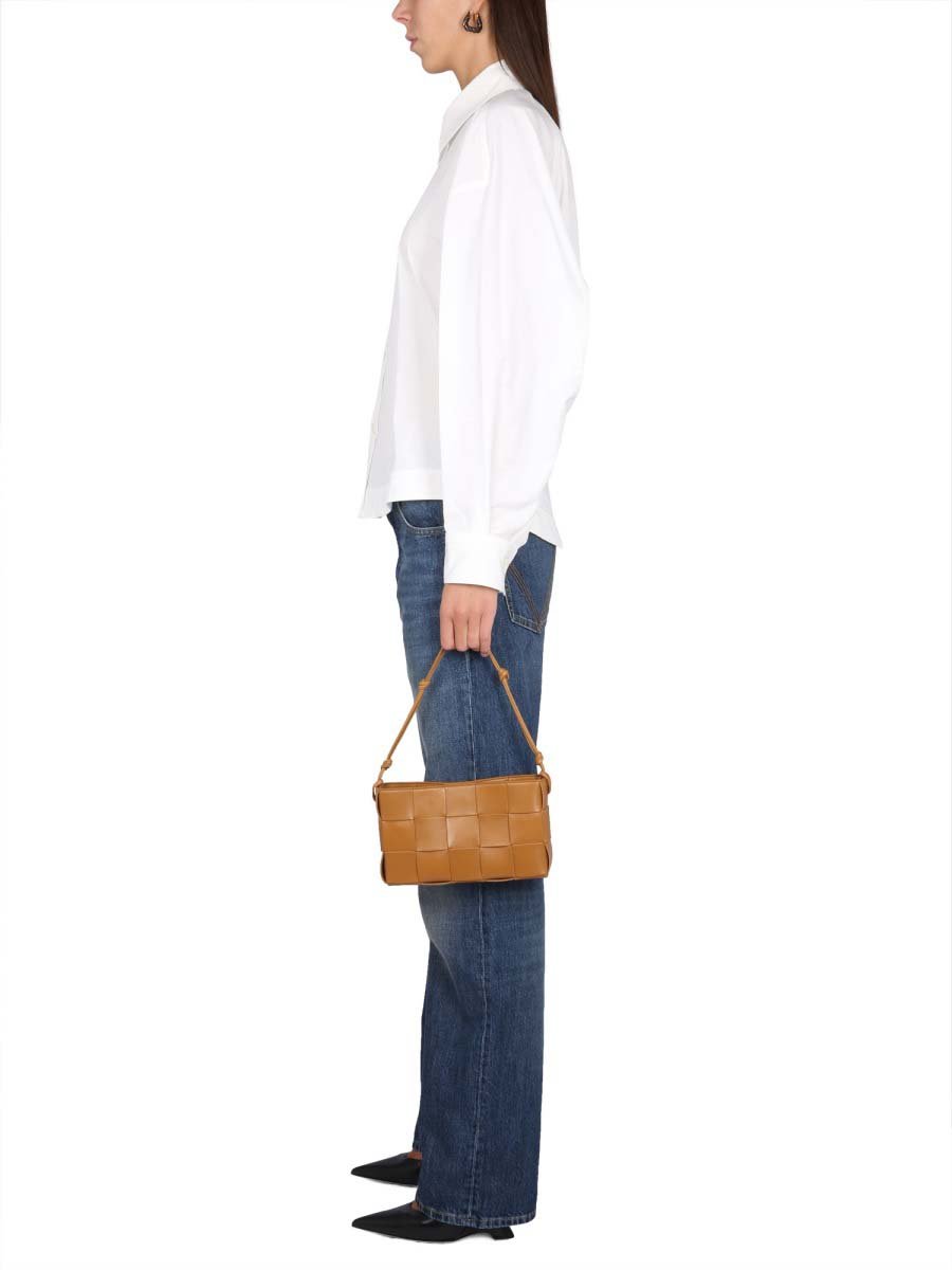 Bottega Veneta Tailored Button-Down Compact Shirt with Classic Collar Wit