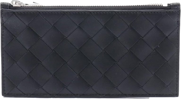 Bottega Veneta Bottega Veneta Intrecciato Coin Purse Zwart