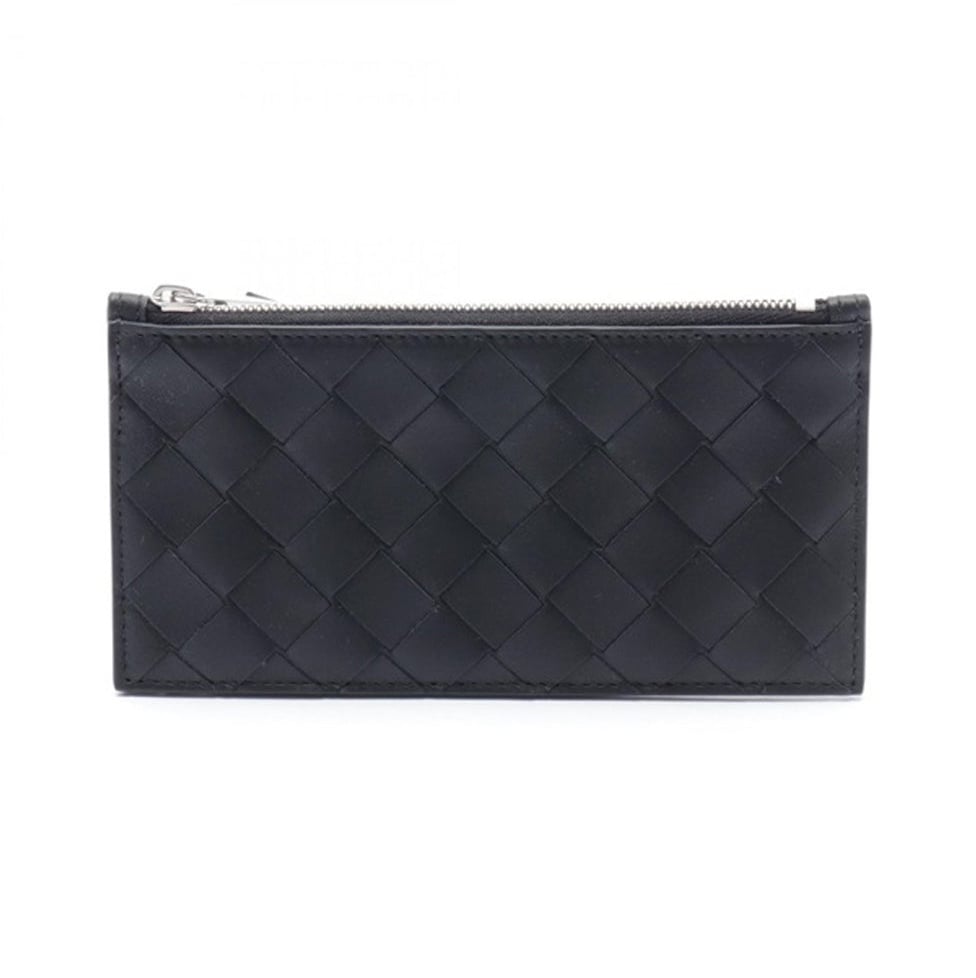 Bottega Veneta Bottega Veneta Intrecciato Coin Purse Zwart