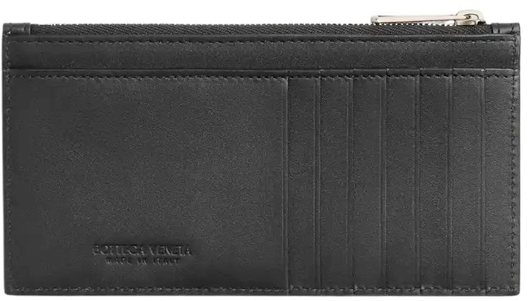 Bottega Veneta Bottega Veneta Intrecciato Coin Purse Zwart
