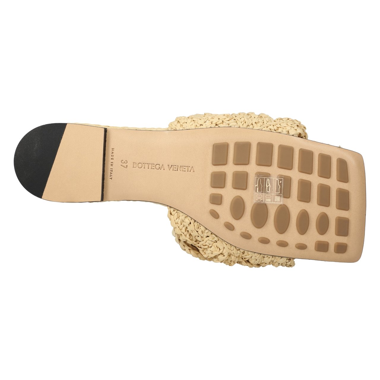 Bottega Veneta Lido Flat Sandal Brown Bruin