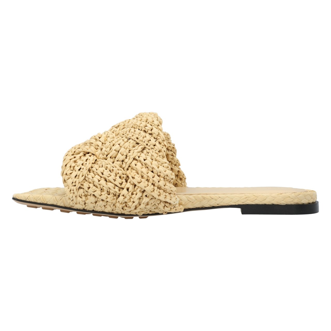 Bottega Veneta Lido Flat Sandal Brown Bruin