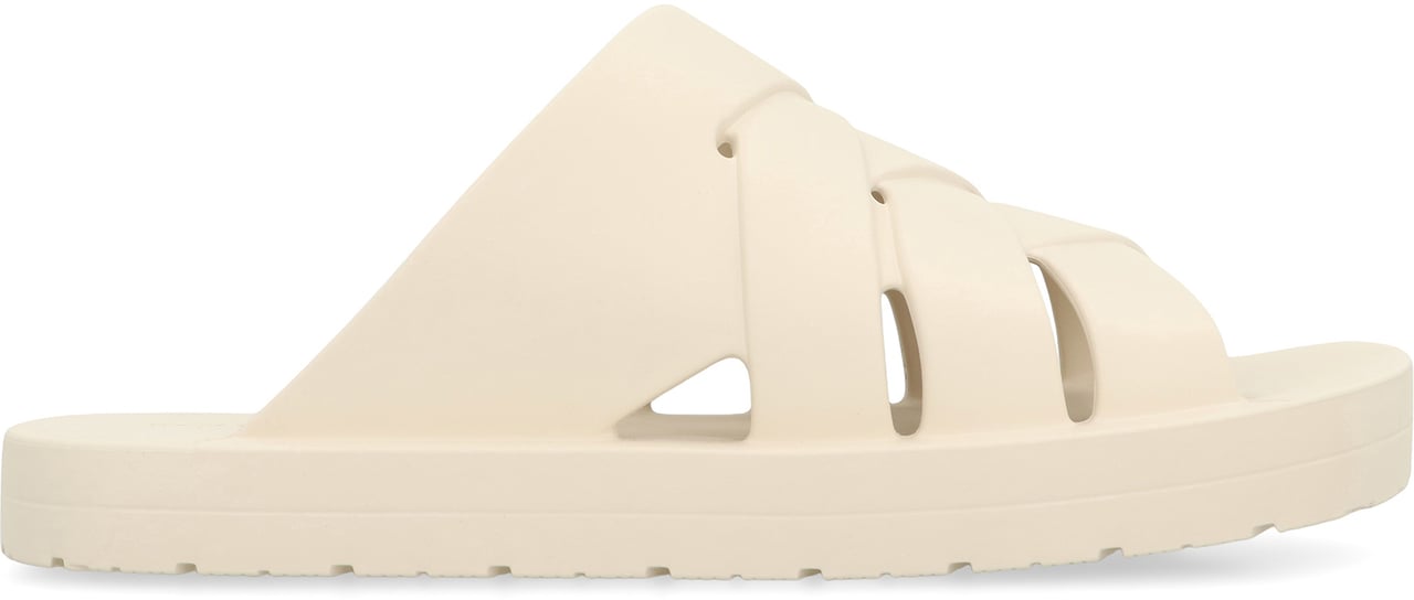 Bottega Veneta Rubber slides Neutraal