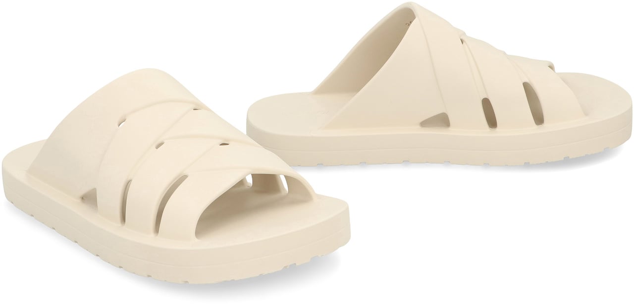 Bottega Veneta Rubber slides Neutraal