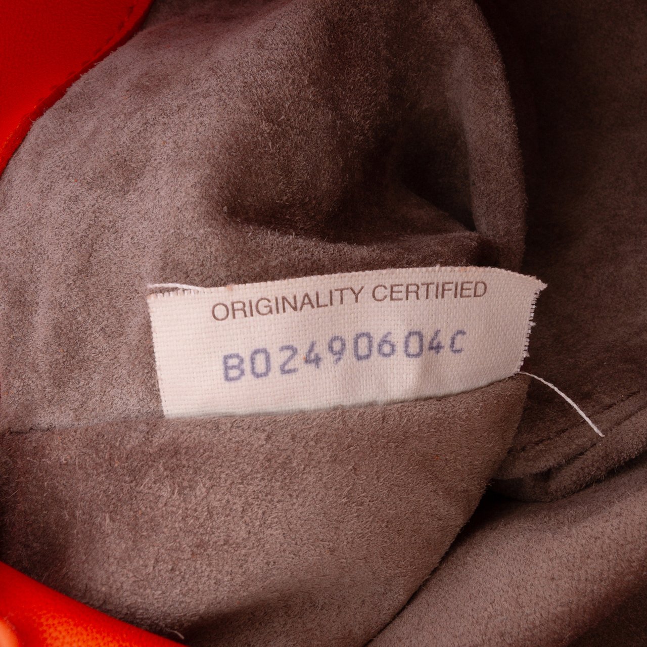 Bottega Veneta Nappa Intrecciato Ruffle Duo Shoulder Bag Oranje