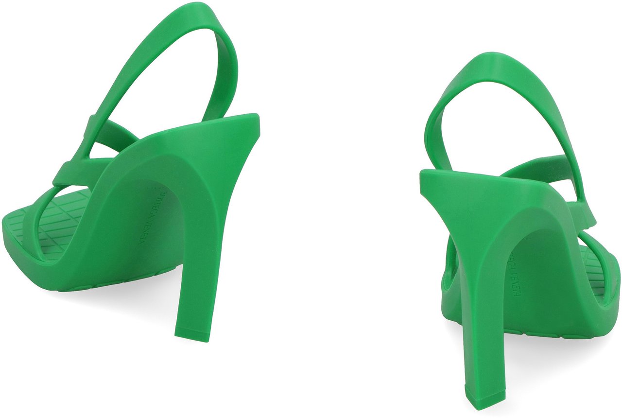 Bottega Veneta Jimbo rubber sandals Groen