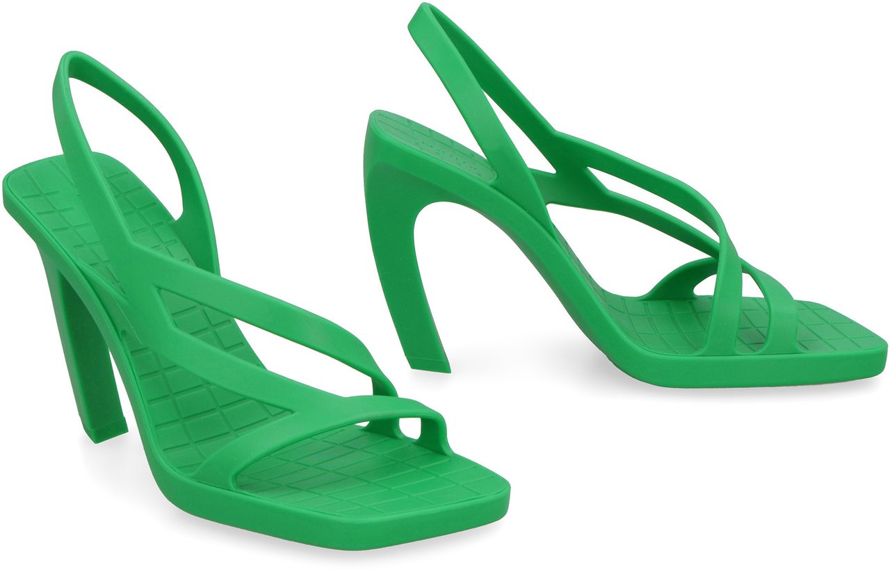 Bottega Veneta Jimbo rubber sandals Groen