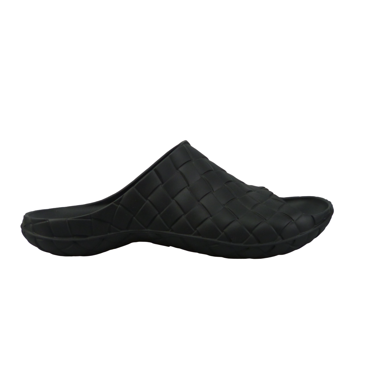 Bottega Veneta Ciabatta beebee intreccio Zwart