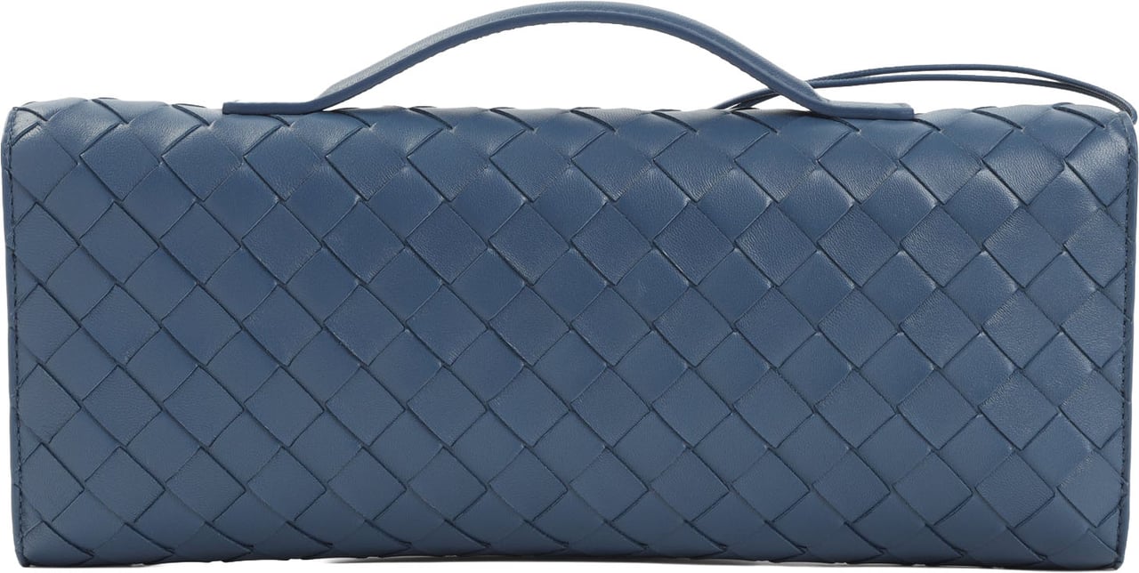 Bottega Veneta Andiamo Long Intreccio Clutch Divers