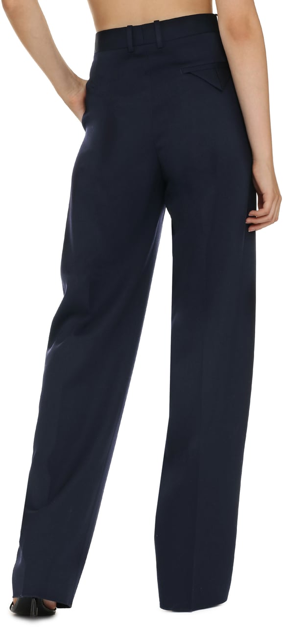 Bottega Veneta Tailored wool trousers Blauw
