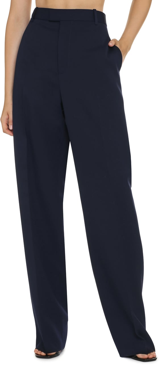 Bottega Veneta Tailored wool trousers Blauw
