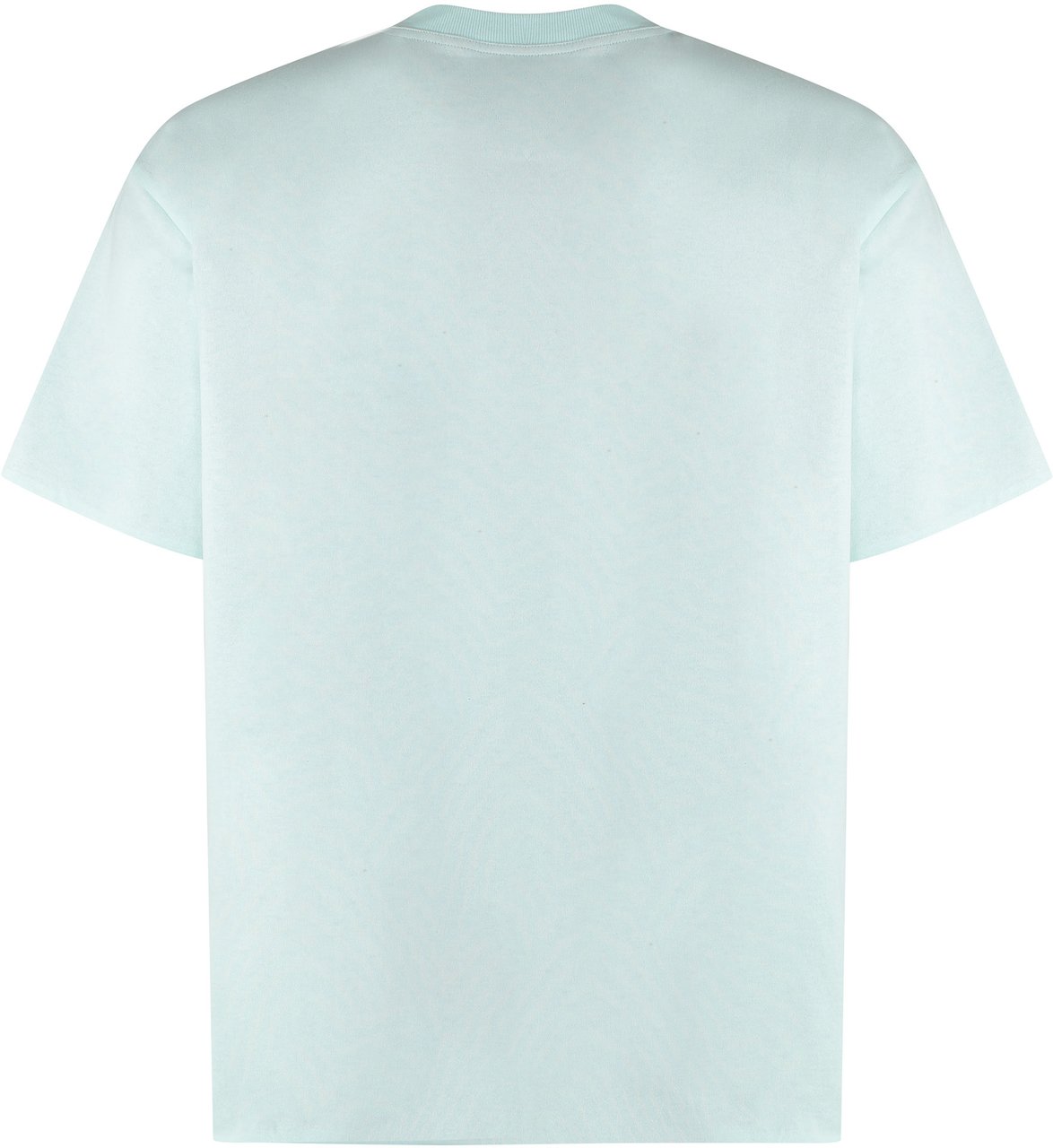 Bottega Veneta Cotton crew-neck T-shirt Lichtblauw