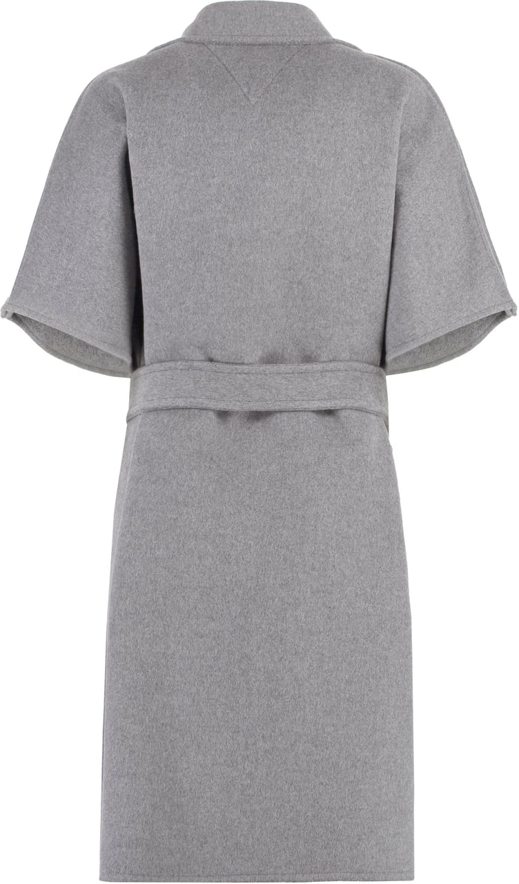 Bottega Veneta Wool and cashmere coat Grijs