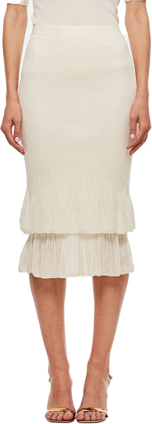 Bottega Veneta SKIRT Neutraal