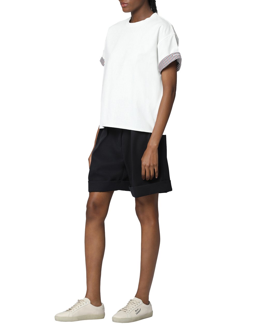 Bottega Veneta Cotton crew-neck T-shirt Neutraal