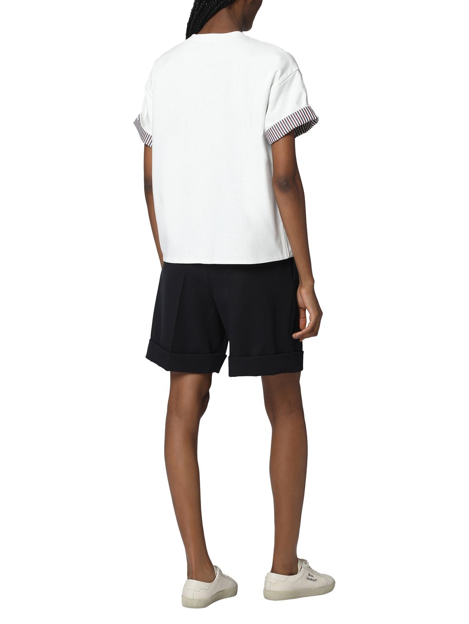 Bottega Veneta Cotton crew-neck T-shirt Neutraal