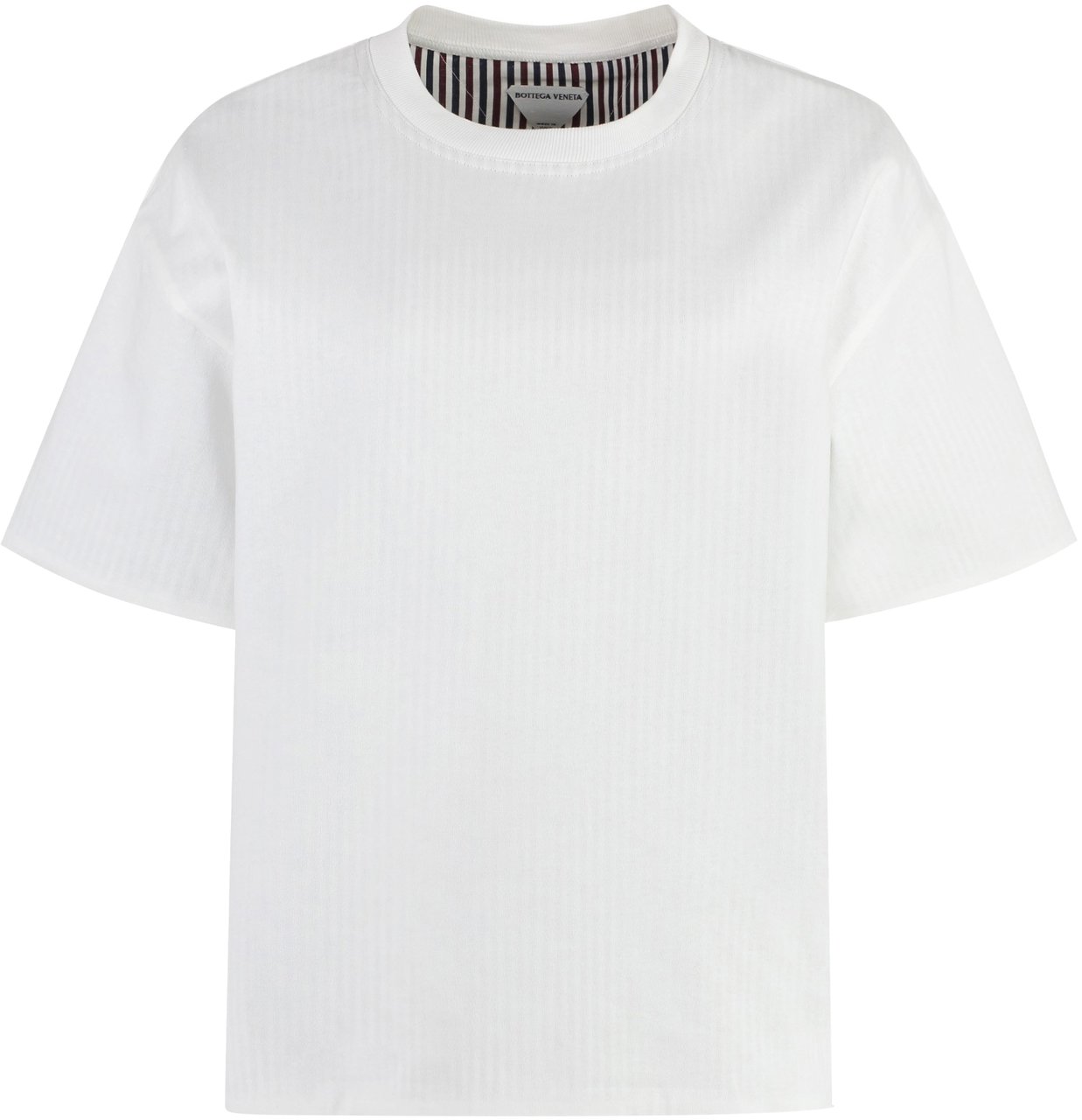 Bottega Veneta Cotton crew-neck T-shirt Neutraal