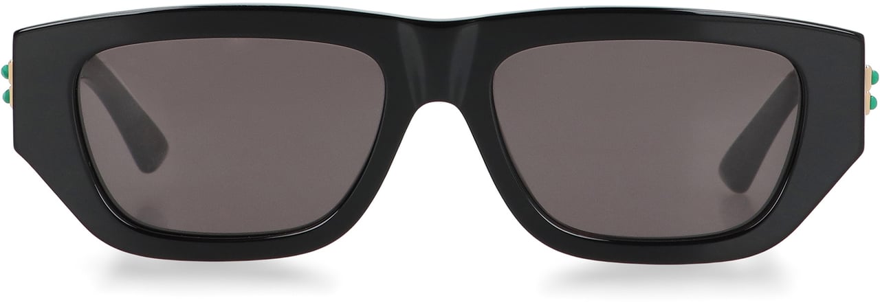 Bottega Veneta Squared sunglasses Zwart