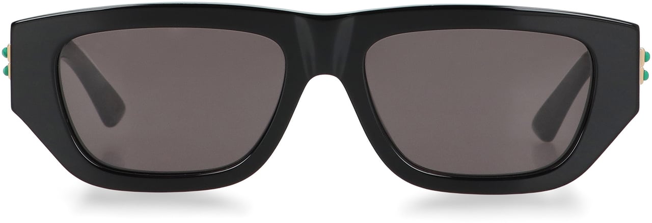 Bottega Veneta Squared sunglasses Zwart