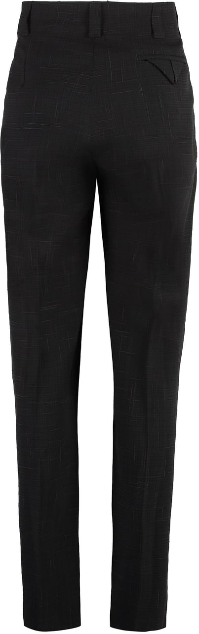 Bottega Veneta Viscose and silk trousers Bruin