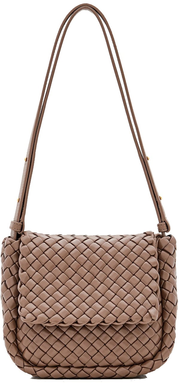 Bottega Veneta Bottega Veneta Cobble Small Shoulder Bag Bruin